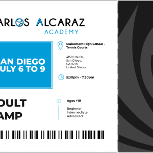 Adult Tennis Camp San Diego 2026